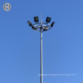 High Mast Lighting Pole Lamp  with 15-40M